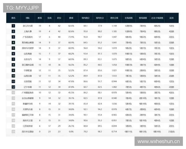 官方球队排名出炉：各队当前积分与排名走势清晰